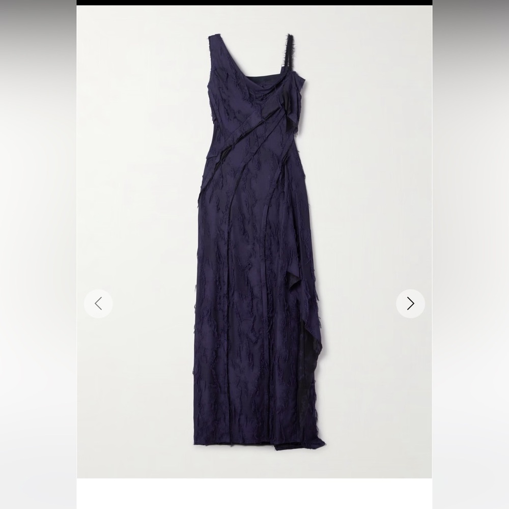 JASON WU COLLECTION
Asymmetric fil coupé woven maxi dress